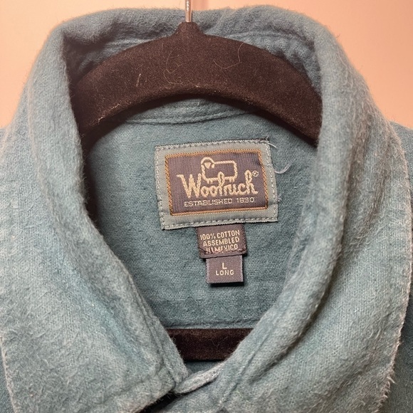 Woolrich button down size L Long - Picture 2 of 4